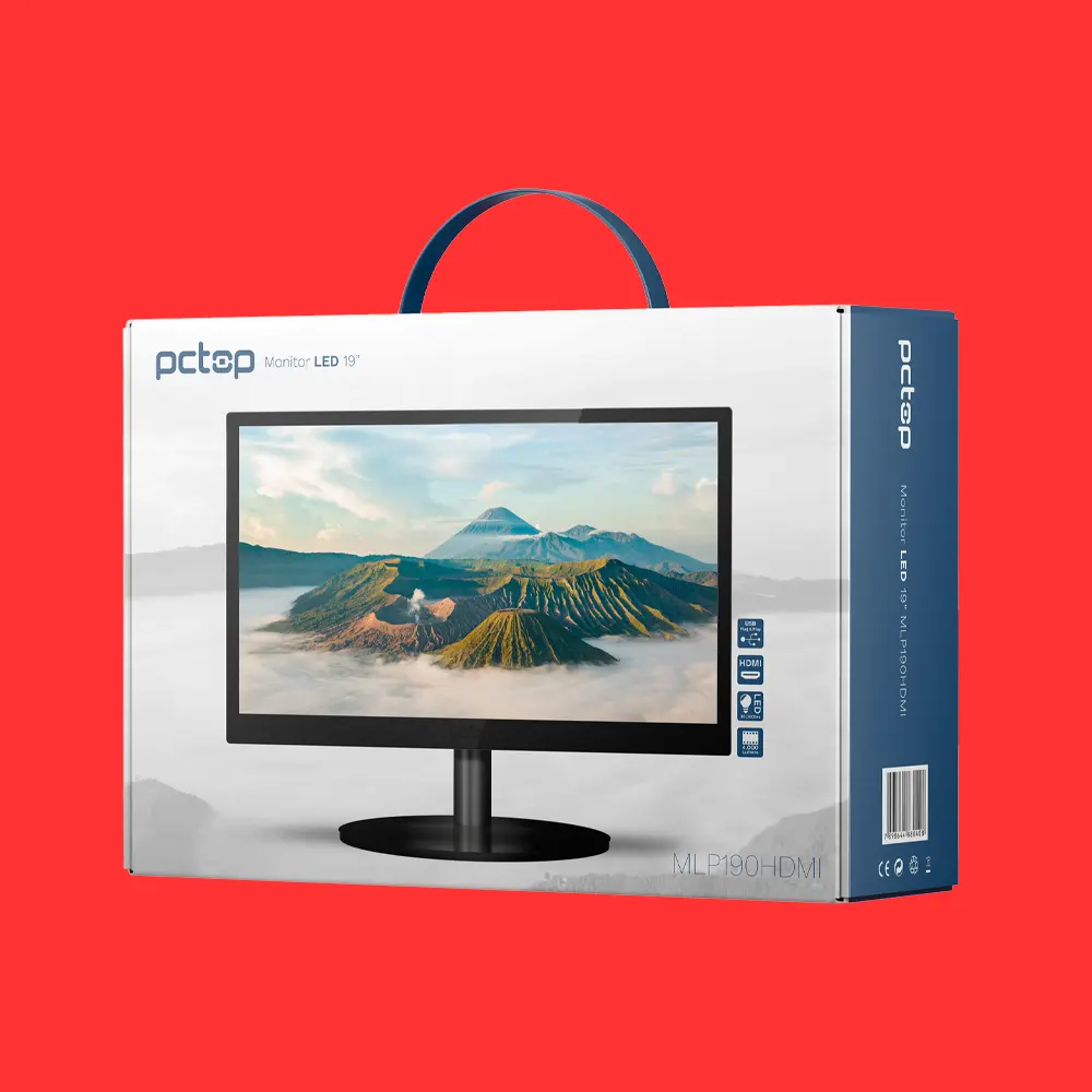 Embalagem Pctop Monitor